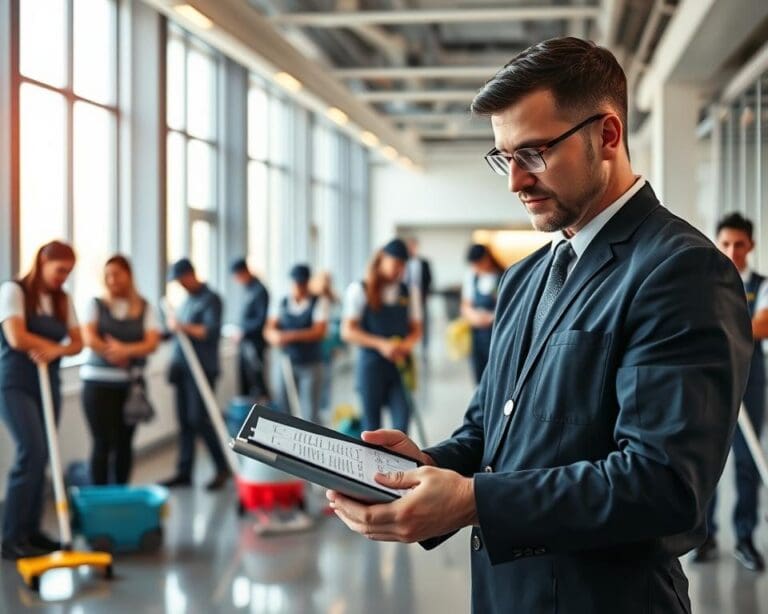 Was macht ein Reinigungskoordinator im Tagesgeschäft?