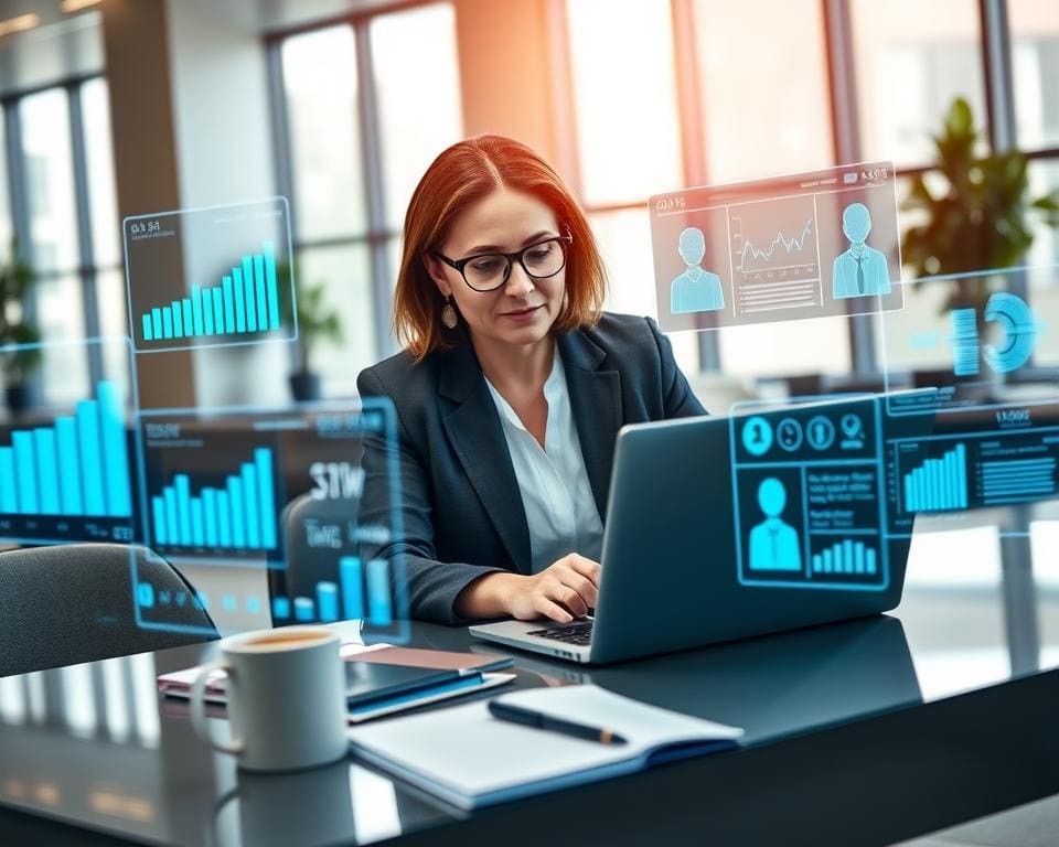 Wie arbeitet ein CRM-Manager mit Kundendaten?