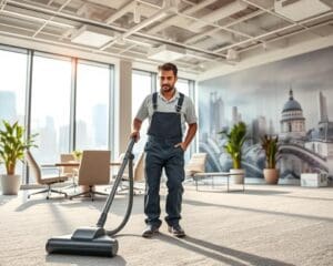 Wie arbeitet ein Gebäudereiniger im Objektservice?