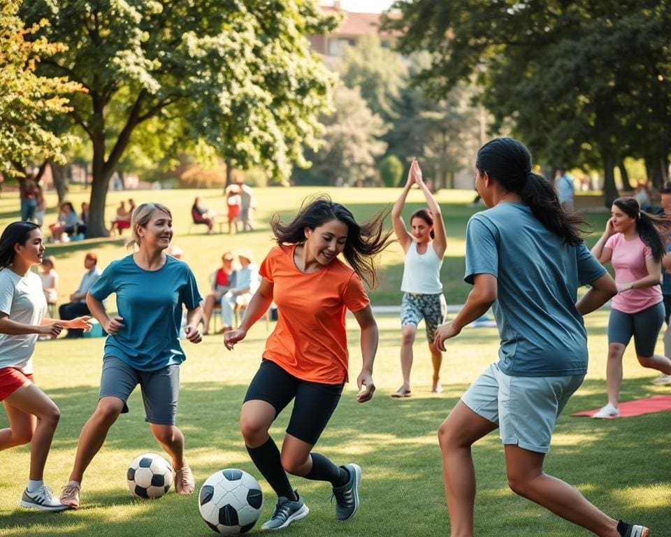 Wie fördert Sport soziale Interaktion?