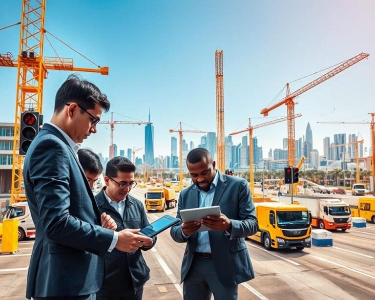 Wie optimieren IT-Lösungen Baustellenverkehr?