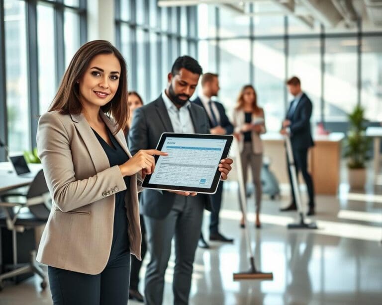 Wie profitieren Unternehmen von festen Reinigungsplänen?