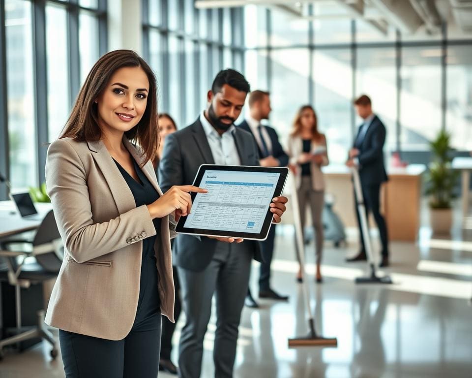 Wie profitieren Unternehmen von festen Reinigungsplänen?