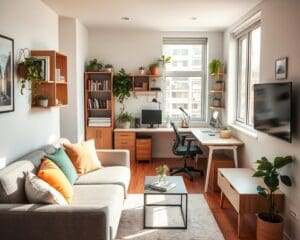 Wie richtet man kleine Räume funktional ein?