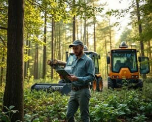 Wie unterstützen digitale Tools Forstwirtschaft?