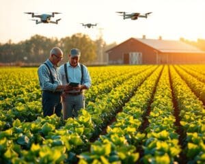 Wie unterstützen technische Lösungen Landwirtschaftsbetriebe?