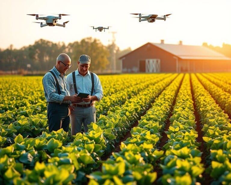Wie unterstützen technische Lösungen Landwirtschaftsbetriebe?