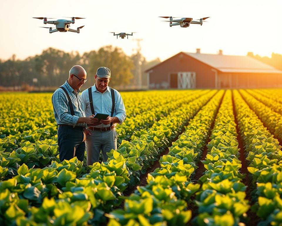 Wie unterstützen technische Lösungen Landwirtschaftsbetriebe?