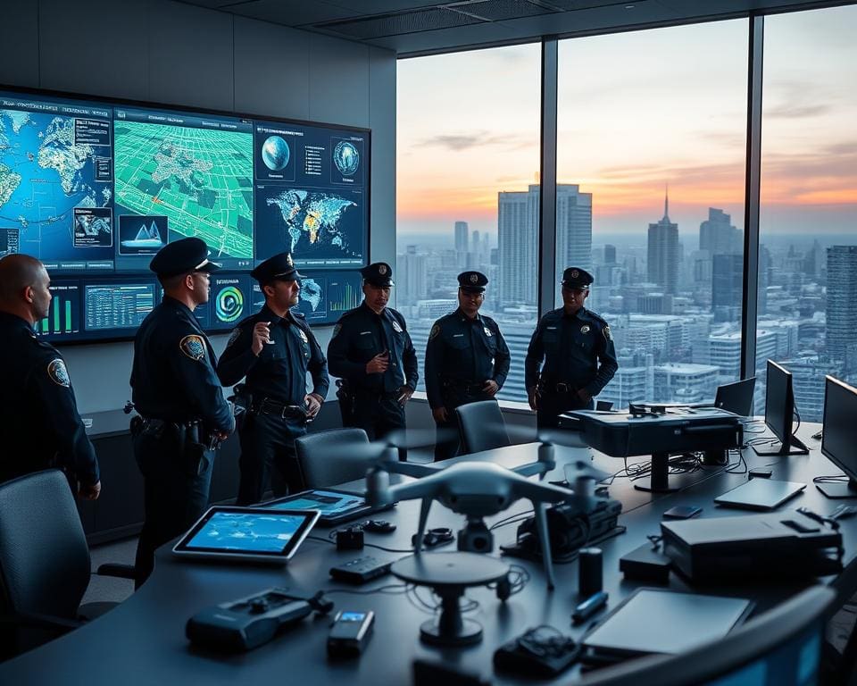 Wie unterstützen technische Lösungen Polizeiarbeit?