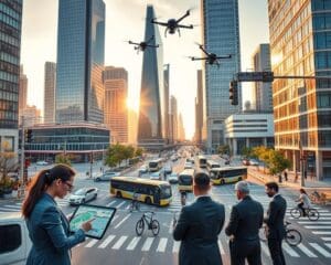 Wie unterstützen technische Lösungen Verkehrsplanung?