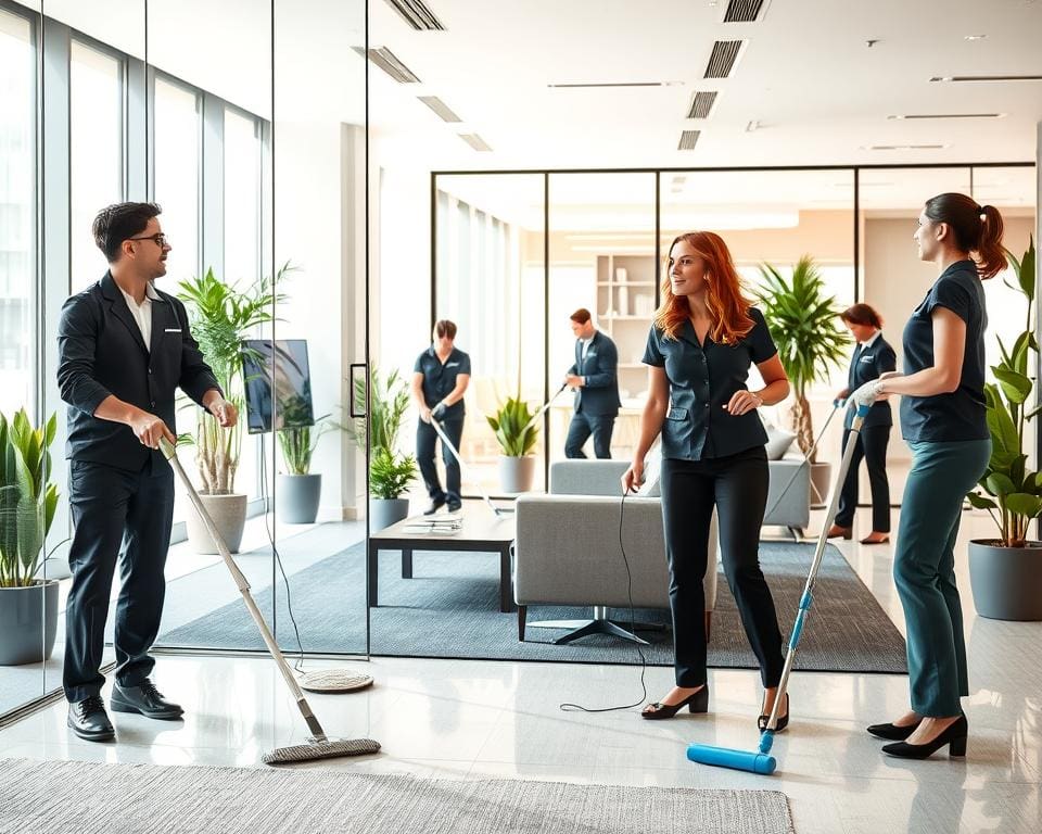 Wie unterstützt professioneller Reinigungsservice Unternehmen?