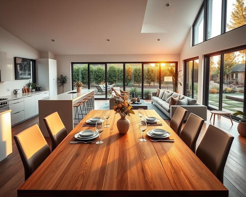 Wie gestaltet man offene Wohnkonzepte?