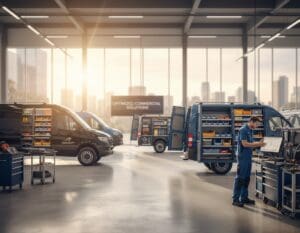 Einrichtung für Nutzfahrzeuge