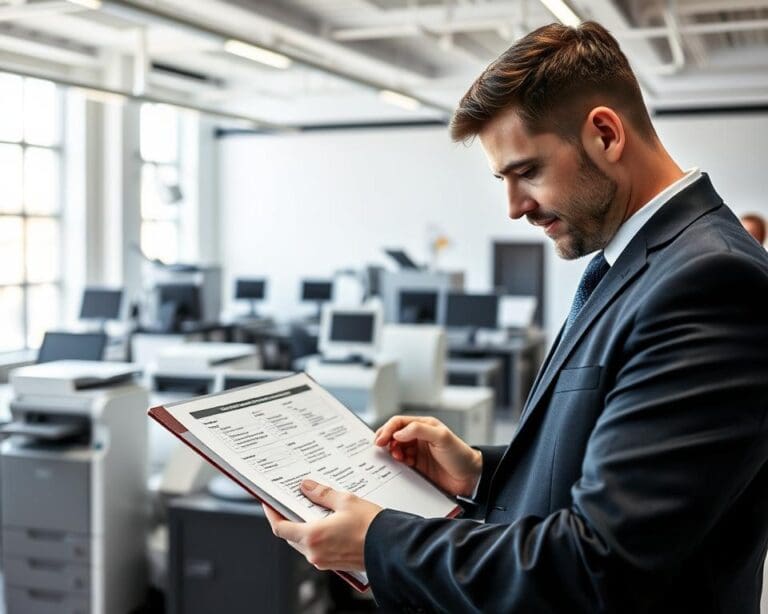 Wartungsvertrag Geräte