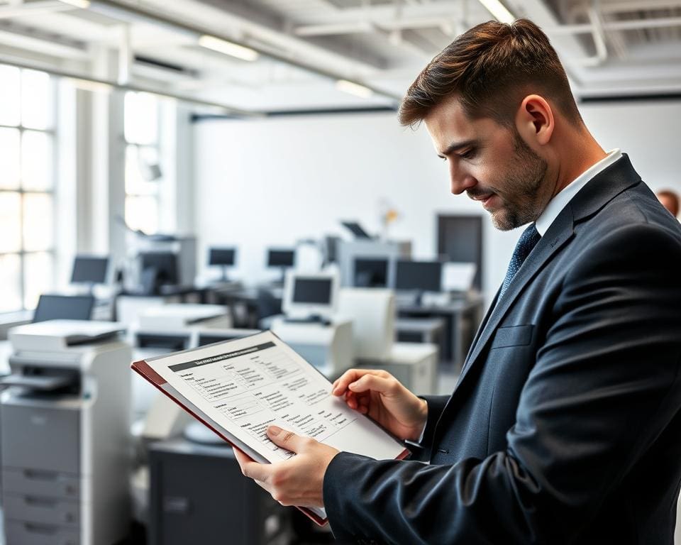 Wartungsvertrag Geräte