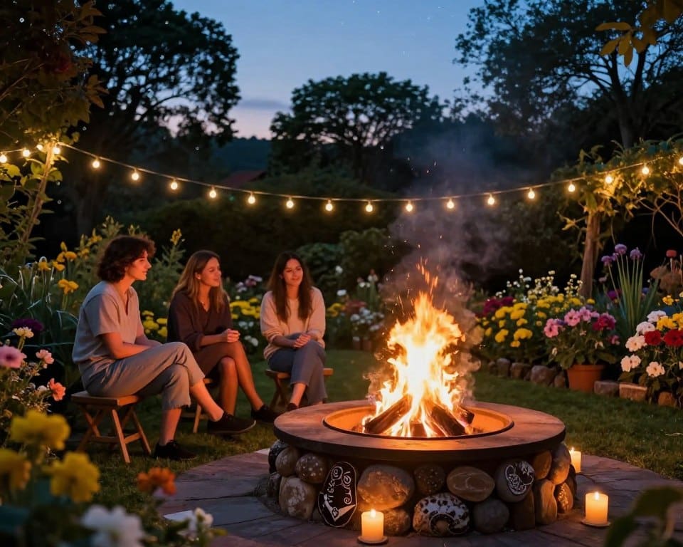Wie funktioniert eine Außenfeuerstelle im Garten?