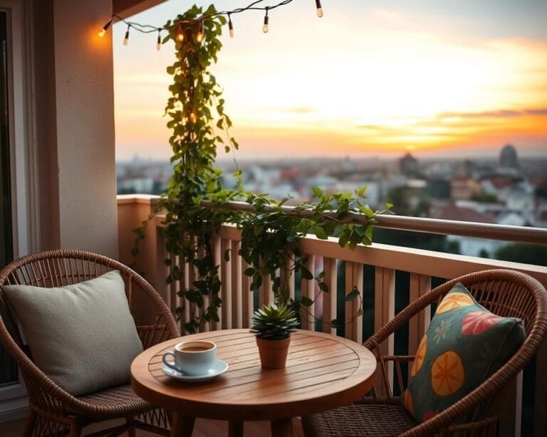 Balkon gemütlich