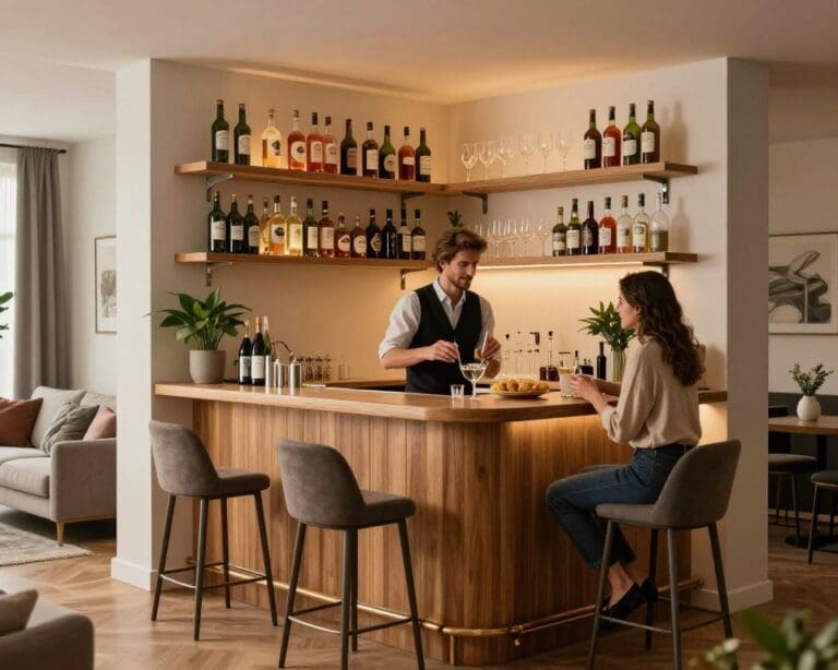 Hausbar einrichten