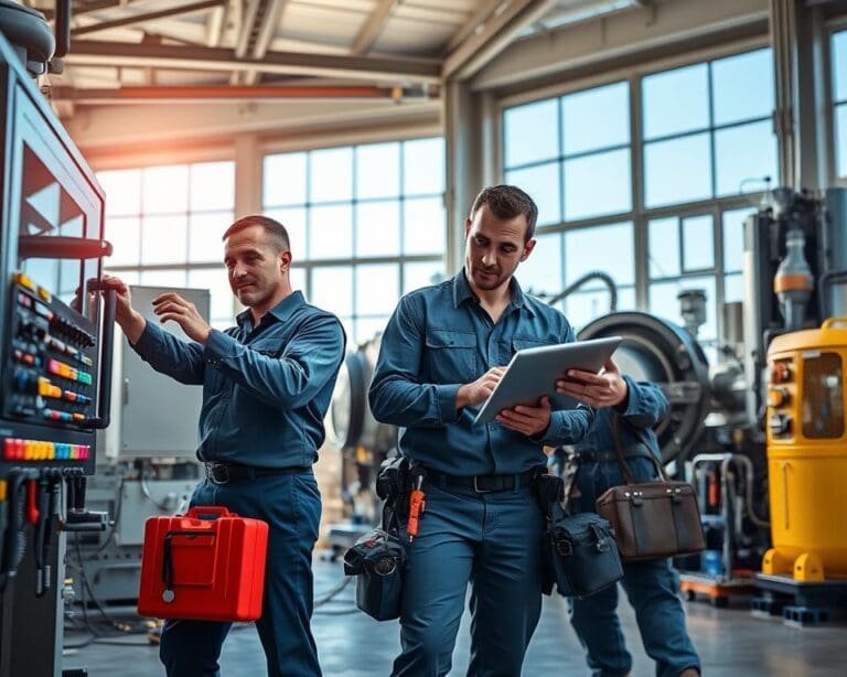 Wartungsdienst Industrie