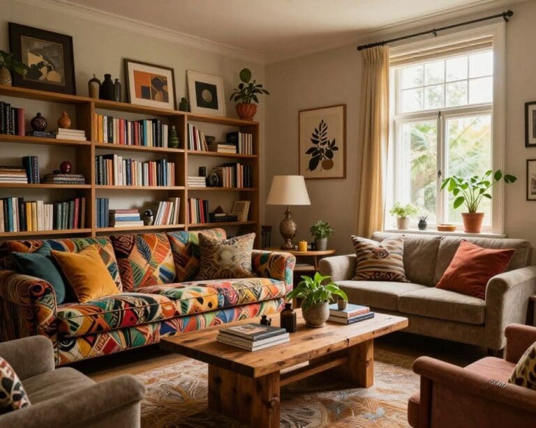 Wohnzimmer gemütlich einrichten