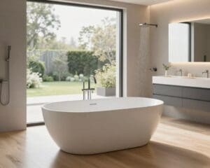 freistehende Badewanne