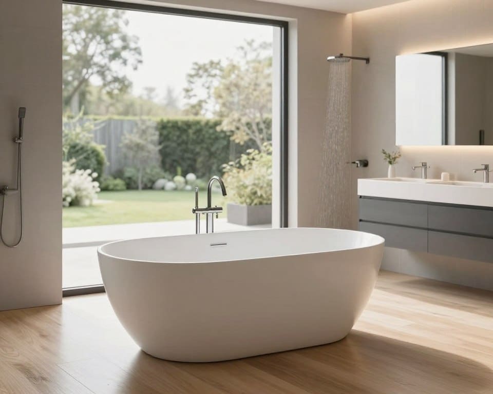 freistehende Badewanne