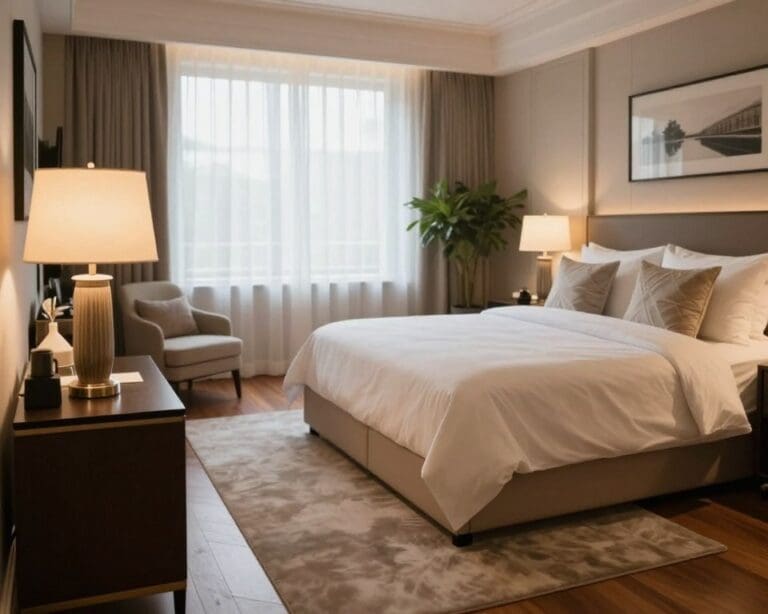 Schlafzimmer wie im Hotel