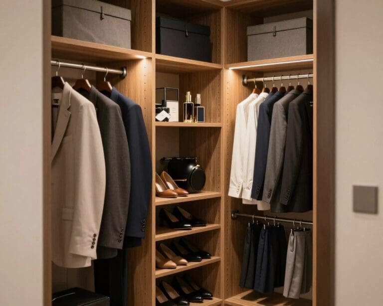 begehbarer Kleiderschrank