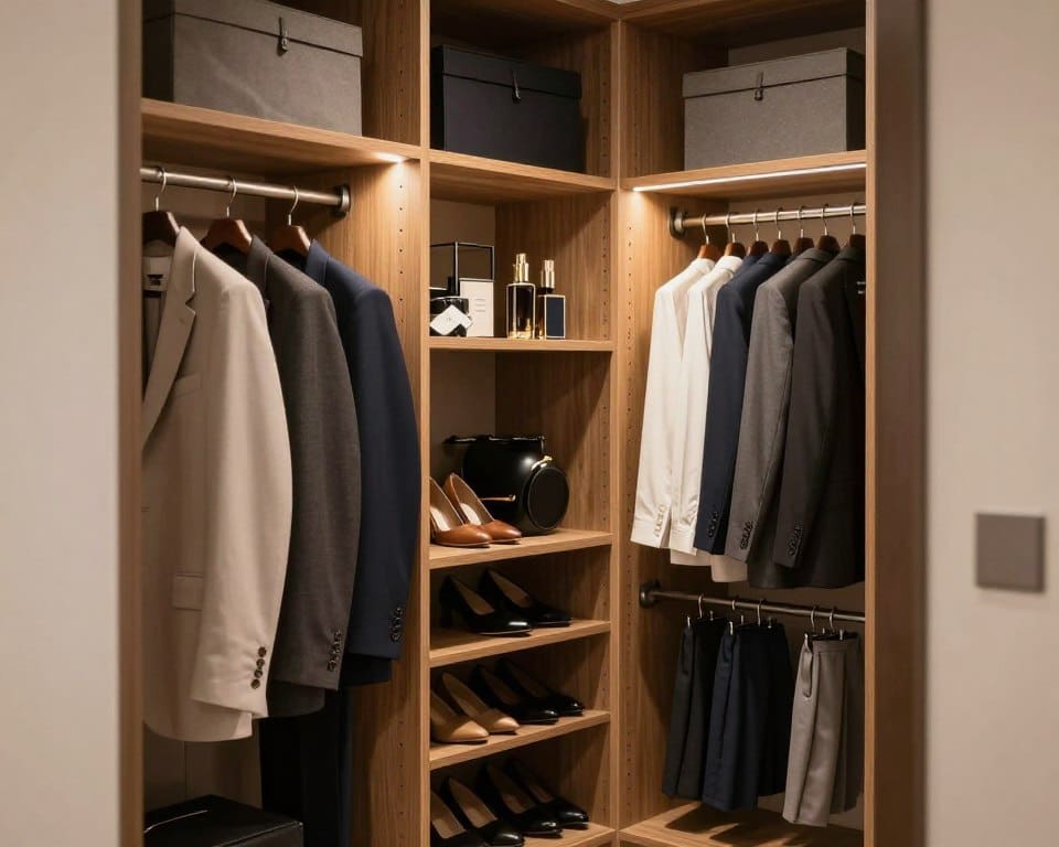 begehbarer Kleiderschrank